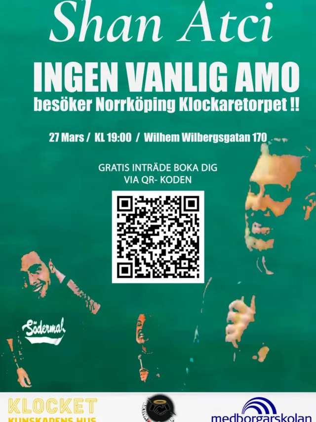 🔥 Nu har vi släppt alla platser!

Du kan scanna QR-koden på affischen för att boka din plats.

Du kan också gå in på vår Instagram-bio där länken finns redo för bokning.

@shanatci – Ingen vanlig AMO i Norrköping, Klockaretorpet. Välkomna!